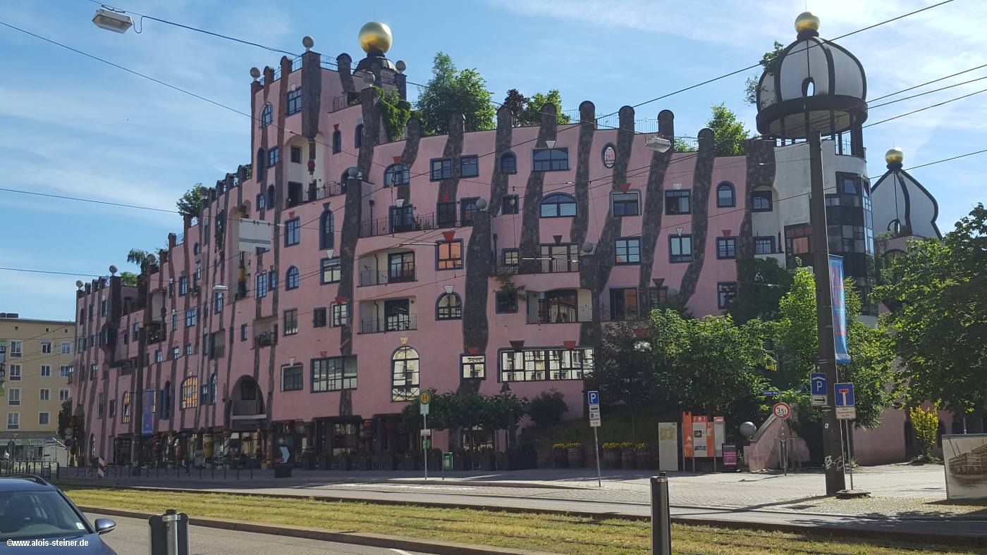 Hundertwasser Haus in Magdeburg